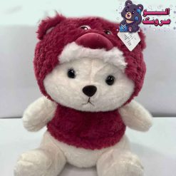 عروسک خرس کلاه عروسکی نشسته