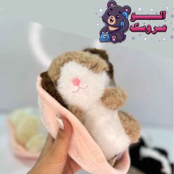 عروسک حیوانات داخل سبد