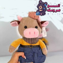 عروسک گاو کلاه دار