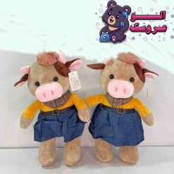 عروسک گاو کلاه دار