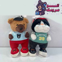 عروسک حیوانات کتونی دار اورجینال