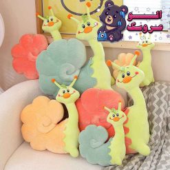 عروسک حلزون رنگی