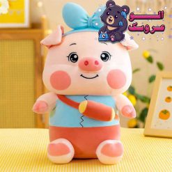 عروسک خوک دختر و پسر لپ دار