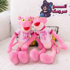 عروسک پلنگ صورتی