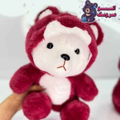 عروسک خرس شکم سفید