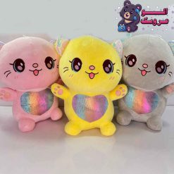 عروسک گربه شکم قلبی