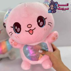عروسک گربه شکم قلبی