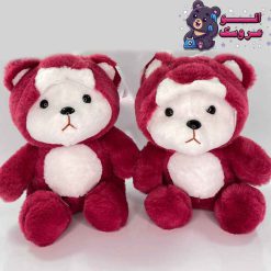 عروسک خرس شکم سفید