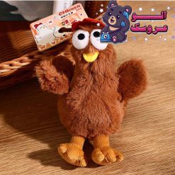عروسک مرغ و خروس آویز فشاری