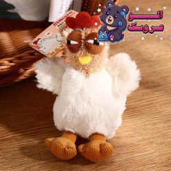 عروسک مرغ و خروس آویز فشاری