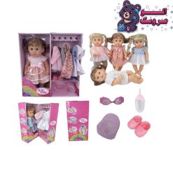 عروسک بی برن کمدی با 4دست لباس اضافه 9_322013