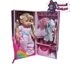 عروسک بی برن کمدی با 4دست لباس اضافه 9_322013