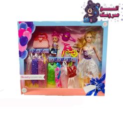 باربی با بچه و لباس دوچرخه کد 753