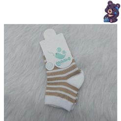 جوراب نوزادی ساقدار طرح دار