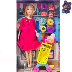 عروسک باربی حامله با لوازم 1388