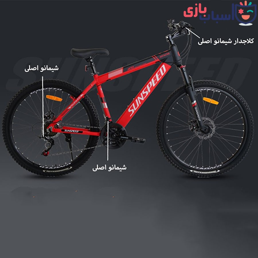 دوچرخه سان اسپید SUNSPEED سایز 27.5 کد 2764