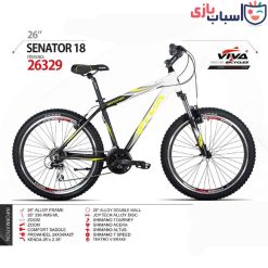 دوچرخه VIVA مدل SENATOR 18 سایز 26 کد 26329