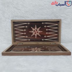 Alternative view of تخته نرد MDF ساده طرح ستاره
