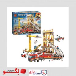 لگو پایگاه آتشنشانی سری cities کد 11216