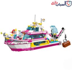 لگو قایق گنج 550 قطعه - کد 80002