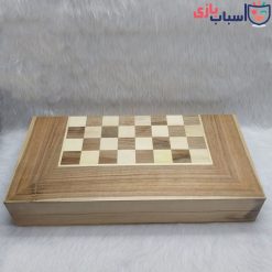 Alternative view of تخته نرد چوب گردو ریشه کیکوم عرض 50 سانت