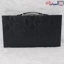 تخته نرد چرمی جامهره دار طرح چوگان