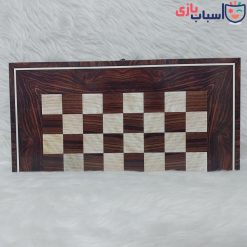 تخته نرد MDF ساده طرح گردویی