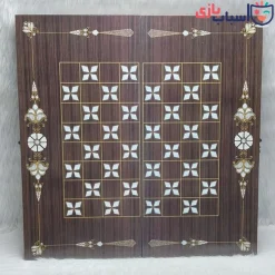 تخته نرد MDF ساده طرح صدف