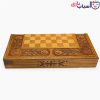 تخته نرد چوب گردو گل و بوته ارومیه عرض 50 و 60 سانت