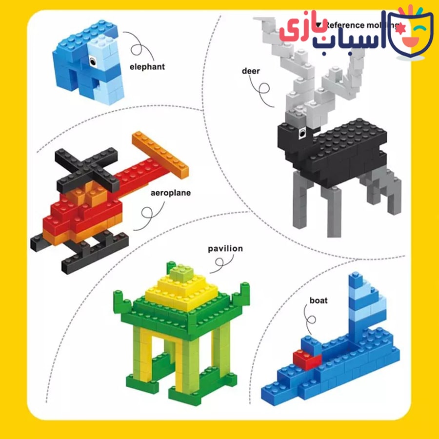لگوکلاسیک 1000قطعه bricks 1027 - تصویر 3