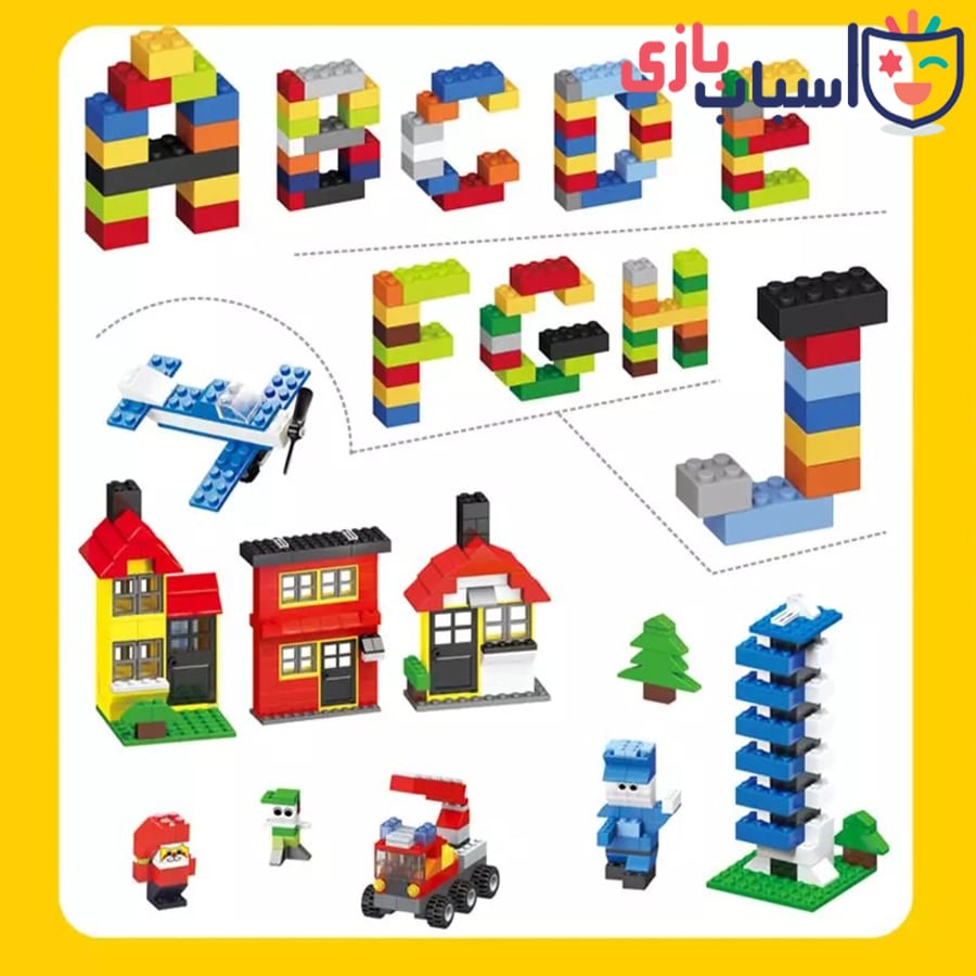 لگوکلاسیک 1000قطعه bricks 1027 - تصویر 5