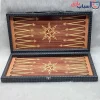 تخته نرد چرمی ساده طرح ستاره