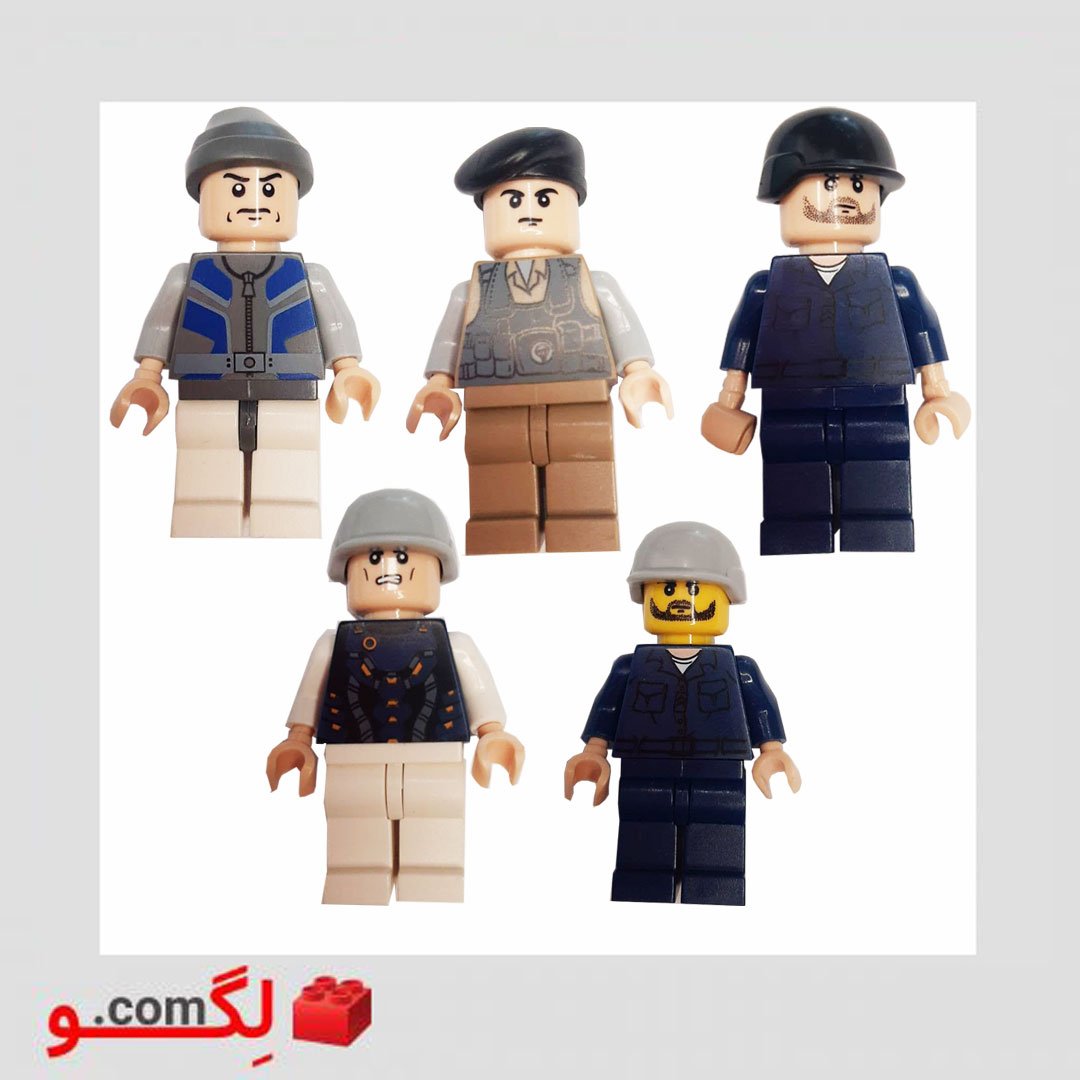 فیگور مشاغل ۲۰ عددی - تصویر 4