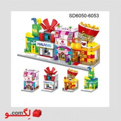 Alternative view of لگو فروشگاه پاپ کورن برند Sembo Block آیتم SD6050