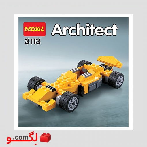 لگو ماشین DECOOL سری Architect کد ۳۱۱۳ - تصویر 4