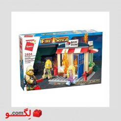 Alternative view of لگو آتشنشان Qman سری FIRE RESCUE کد ۲۸۰۴