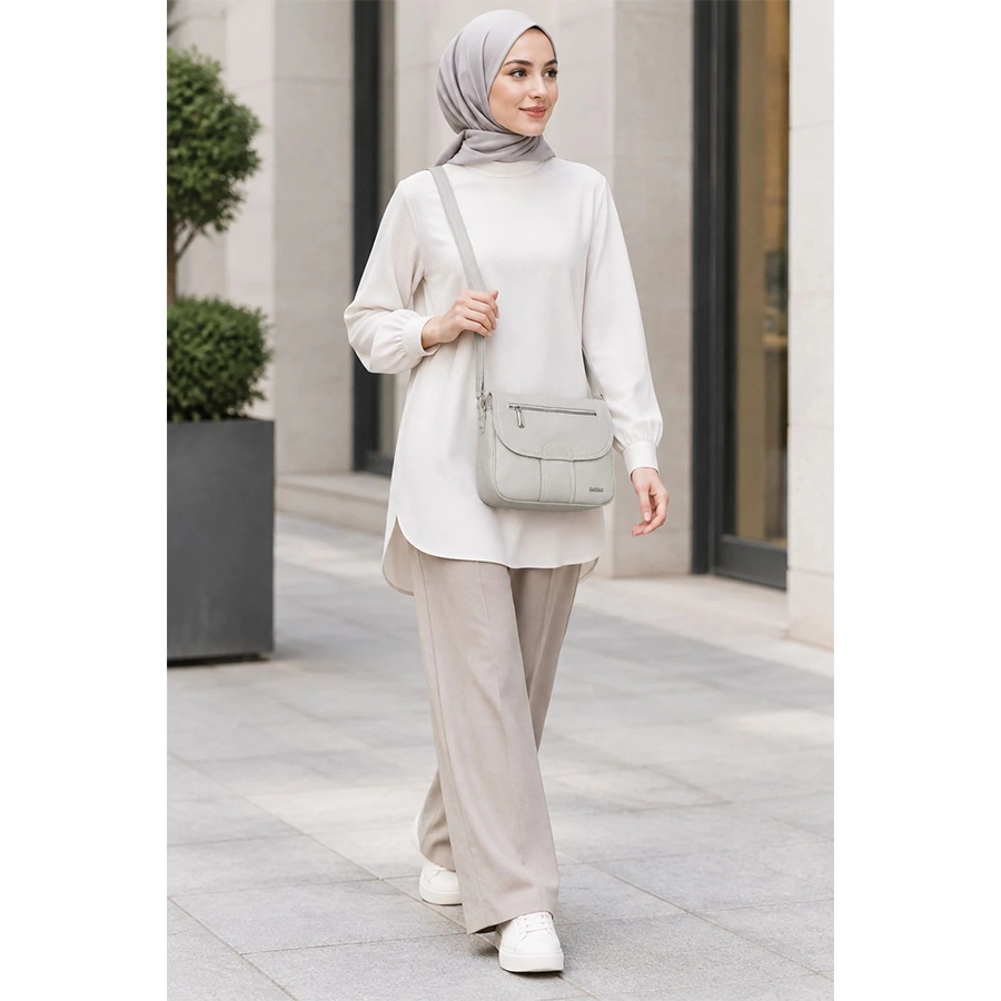 کیف دوشی زنانه برند CAIMAN