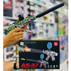 تفنگ تیرژله ای گرافیکی AK47 شارژی 2_383