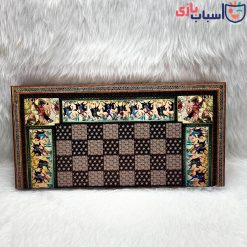 تخته نرد MDF ساده طرح چوگان
