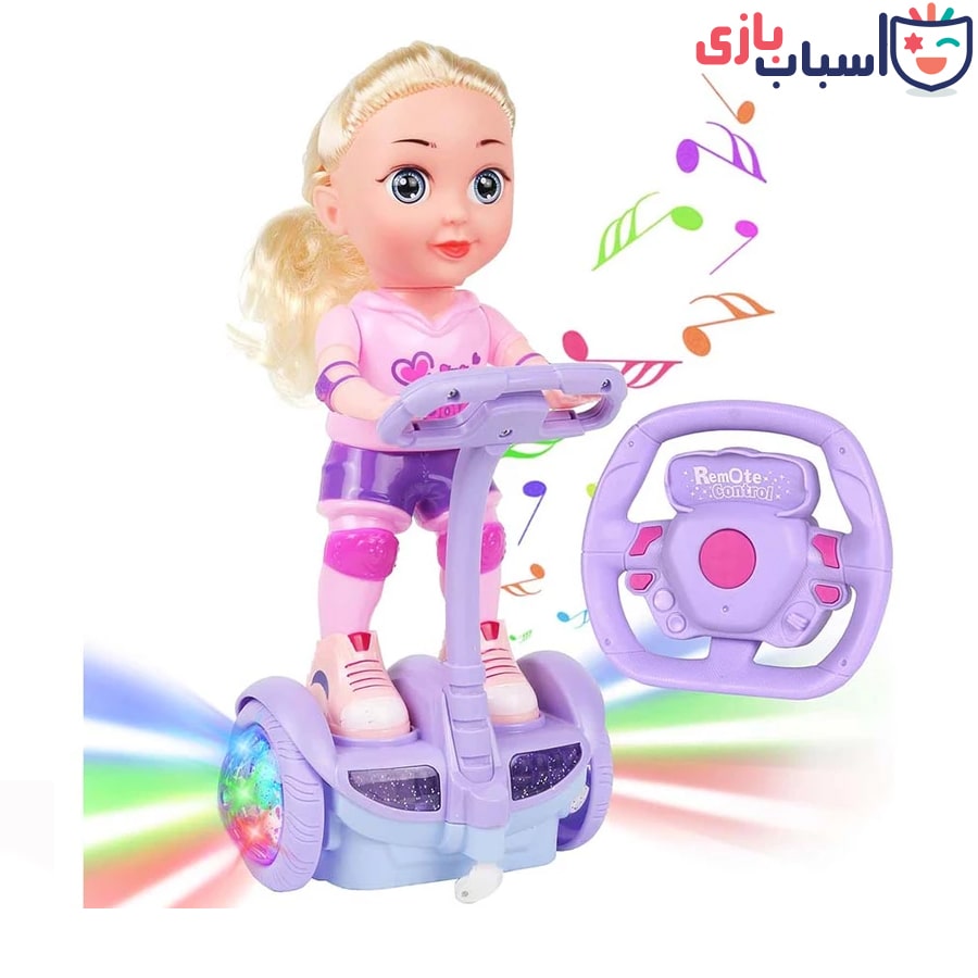 عروسک کنترلی اسکوتر سوار 9506 - تصویر 5