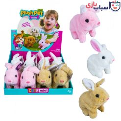 عروسک پولیشی خرگوش باتری خور 1019