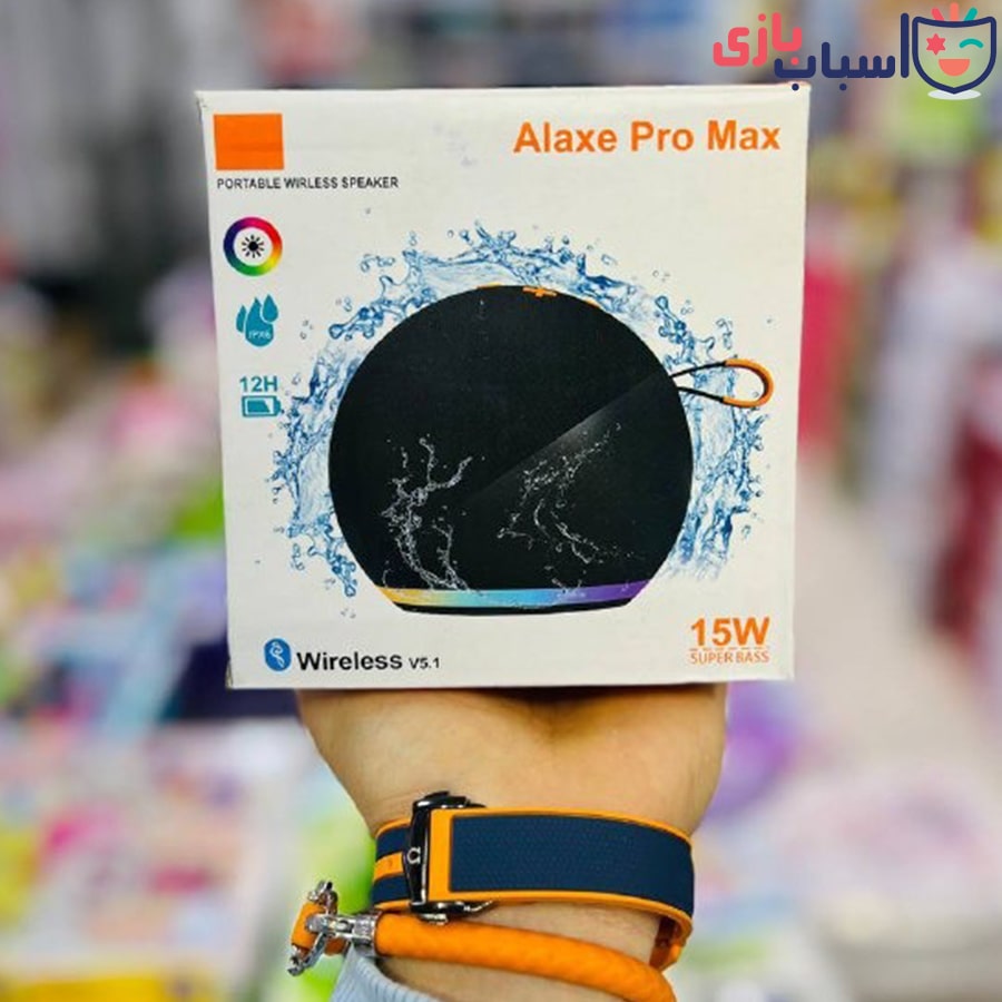 اسپیکر alaxe pro max سایز بزرگ ضد آب - تصویر 3