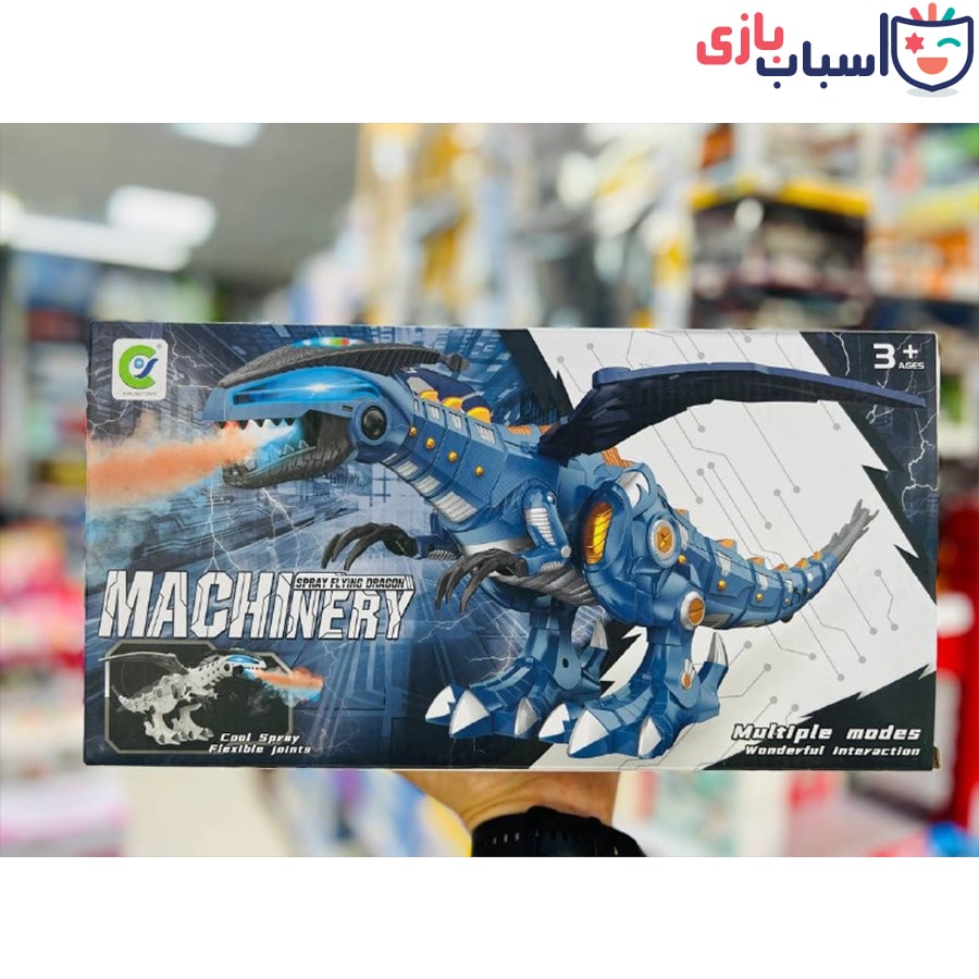 ربات اسباب بازی دایناسور باطری خور دودزا 25_333 - تصویر 7