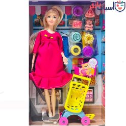 عروسک باربی حامله با لوازم 1388
