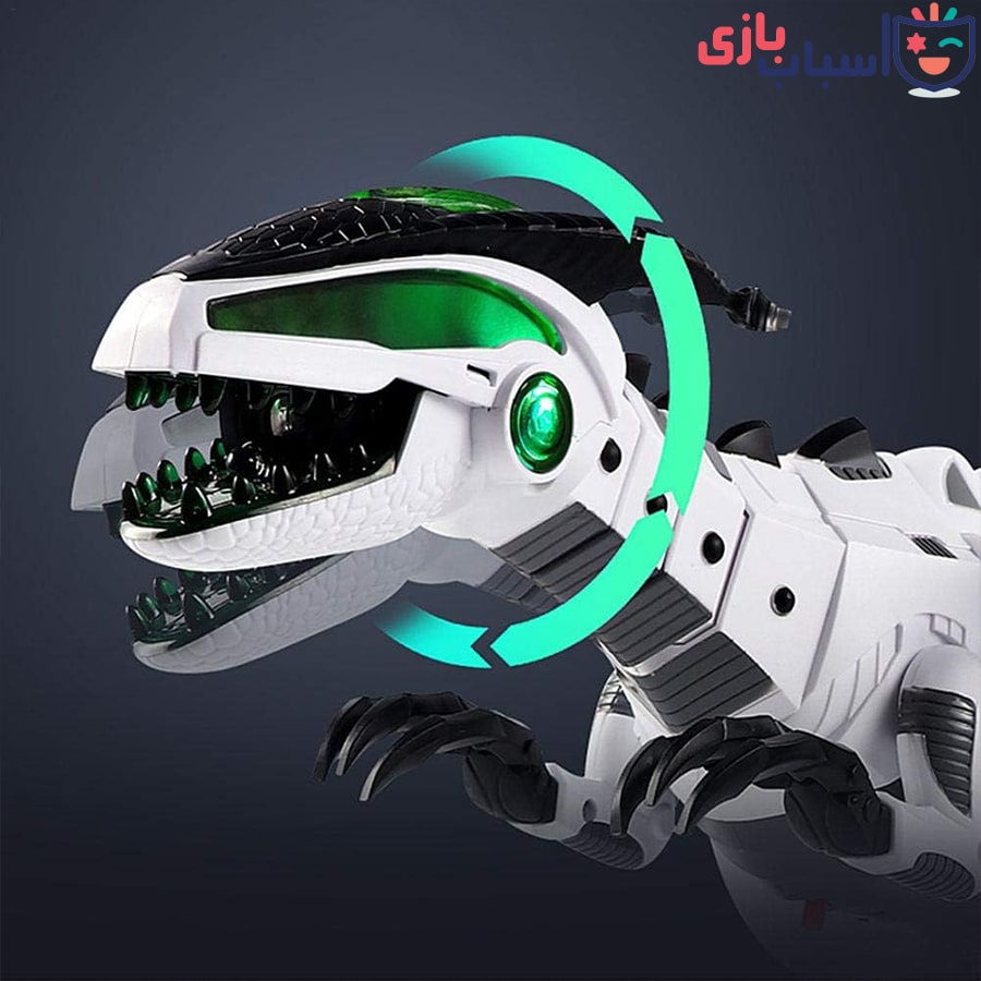 ربات اسباب بازی دایناسور باطری خور دودزا 25_333 - تصویر 6