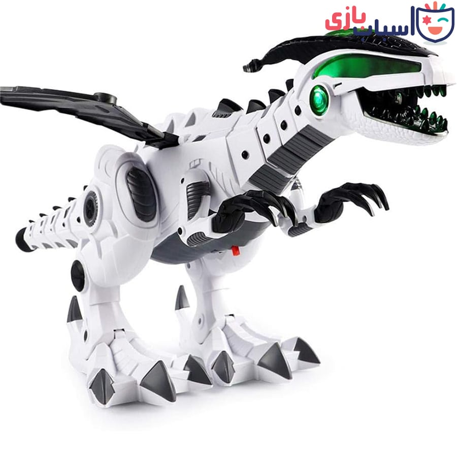 ربات اسباب بازی دایناسور باطری خور دودزا 25_333 - تصویر 2