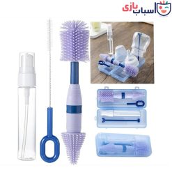 شیشه شور مسافرتی 4 رنگ