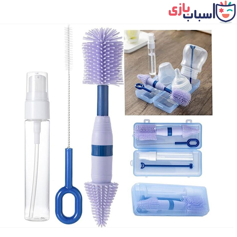 شیشه شور مسافرتی 4 رنگ