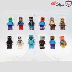 مینی فیگور ماینکرافت 12 عددی 22619