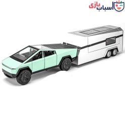 Alternative view of ماشین فلزی تسلا سایبرتراک با کمپر cz58-168